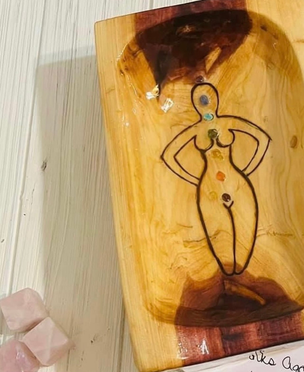 Hand Carved Altar/Offering Bowl