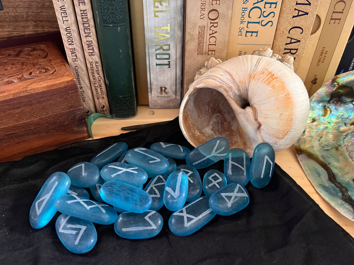 Sea Glass Rune Set
