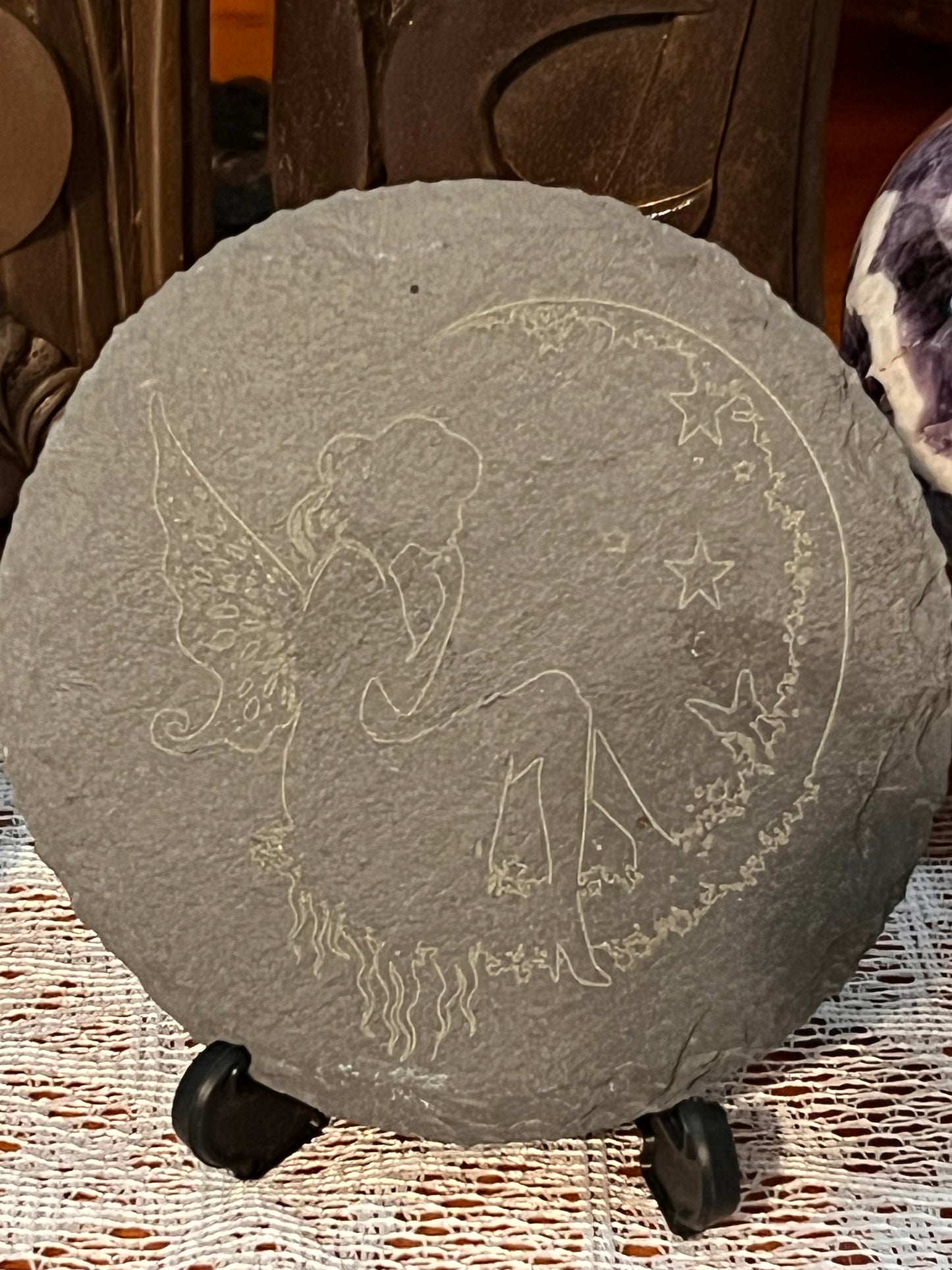 Slate Coaster Set